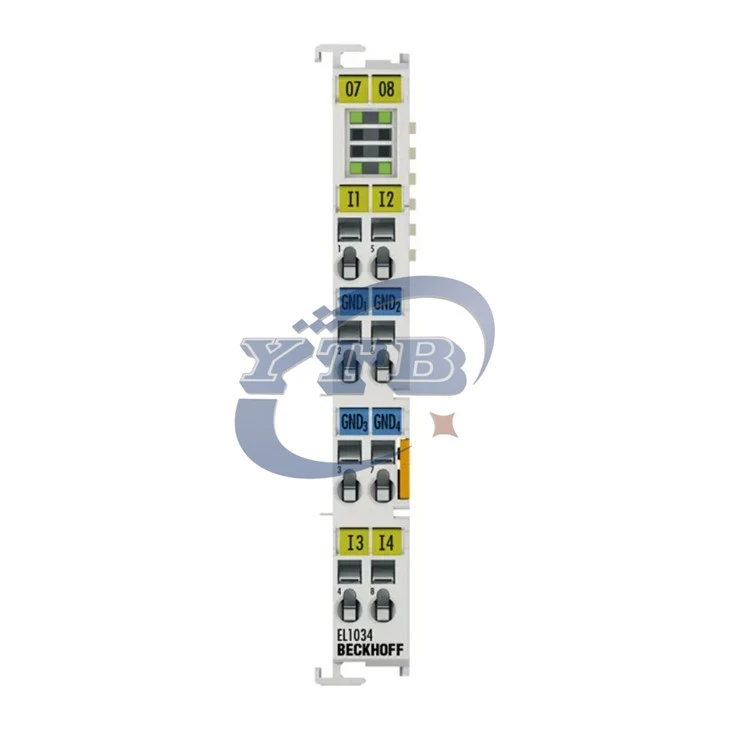 BECKHOFF EL1034 4-Channel 24V DC Digital Input EtherCAT Terminal Module