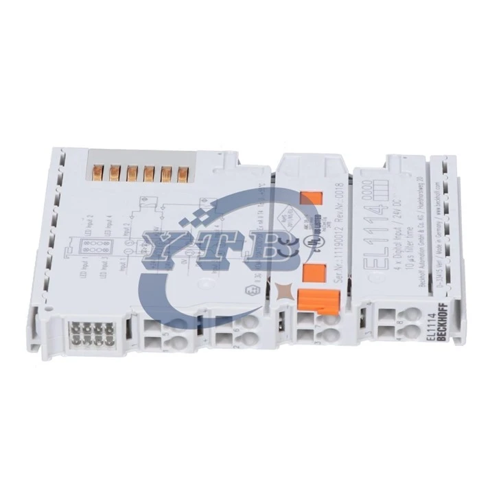 BECKHOFF EL1114 4-Channel 24V DC High-speed Digital Input EtherCAT Terminal factory BECKHOFF EL1114 4-Channel 24V DC High-speed Digital Input EtherCAT Terminal factory
