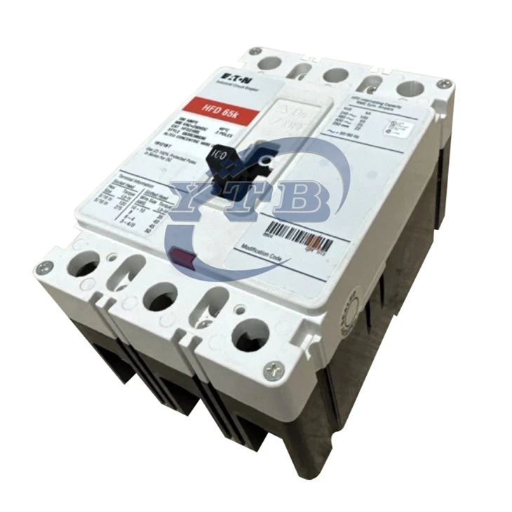 Eaton HFD3100L Series C F-Frame 3P 100A Molded Case Circuit Breaker