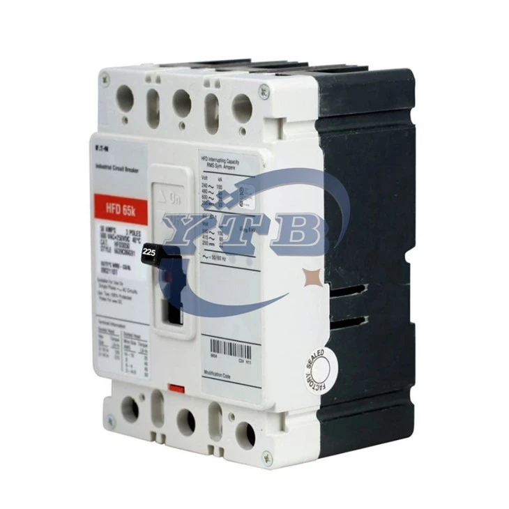 Eaton HFD3225L Series C F-Frame 3P 225A Molded Case Circuit Breaker factory Eaton HFD3225L Series C F-Frame 3P 225A Molded Case Circuit Breaker factory